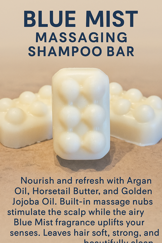 Blue Mist Massaging Shampoo Bar